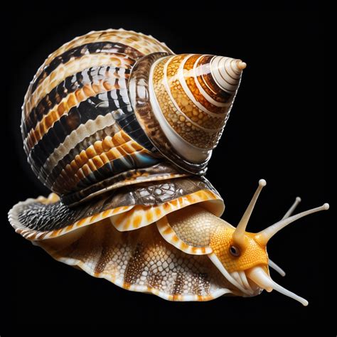  Cone Snail:  Discover its Venomous Beauty, an Underwater Assassin with a Shell Like Fine Porcelain